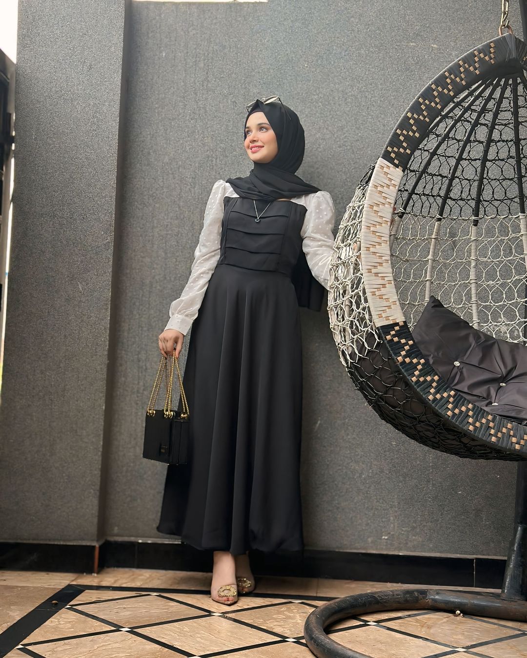 TWO TONE FRONT PLEATED (S.C)