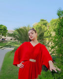 RED BOLD kAFTAN