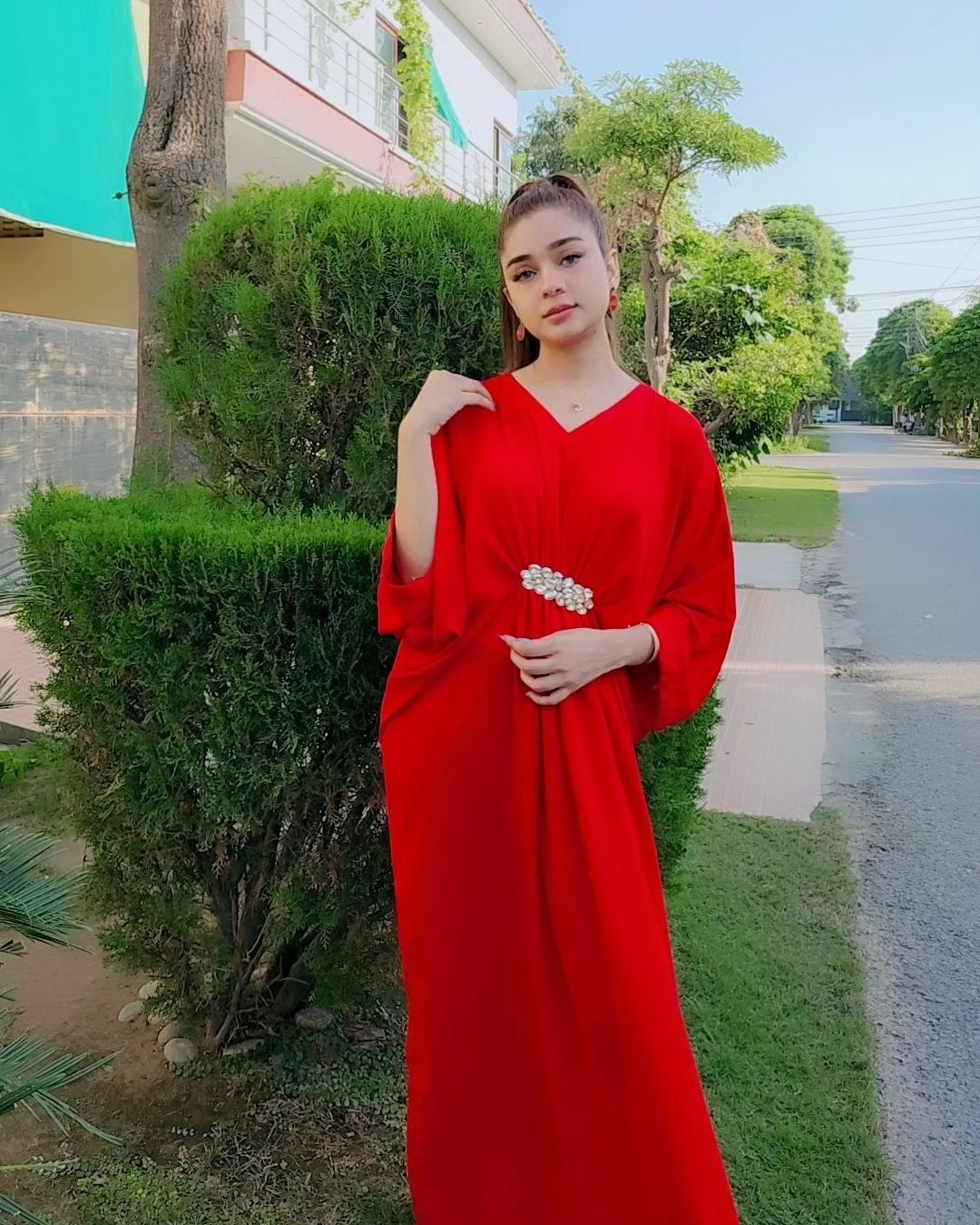 RED BOLD kAFTAN