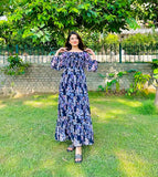 FRENCH NAVY BLUE DRESS