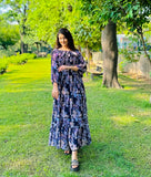 FRENCH NAVY BLUE DRESS